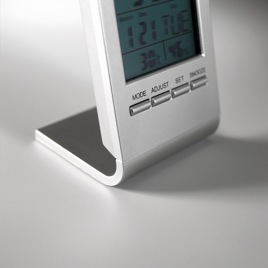 Wetterstation mit blauem LCD