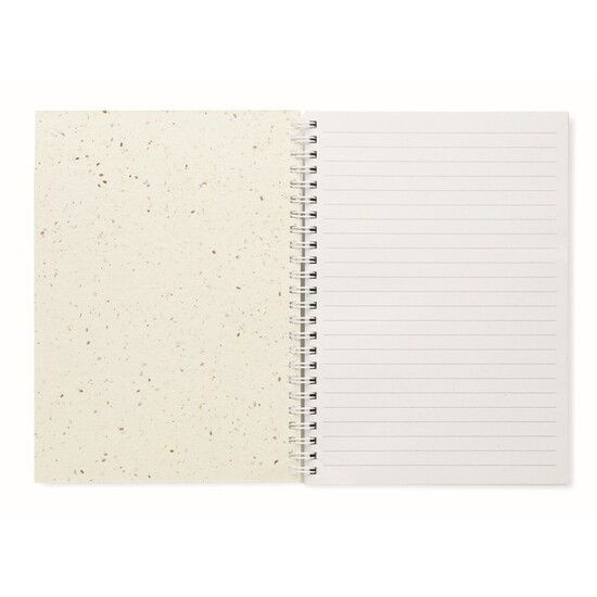 DIN A5 Notizbuch Samenpapier