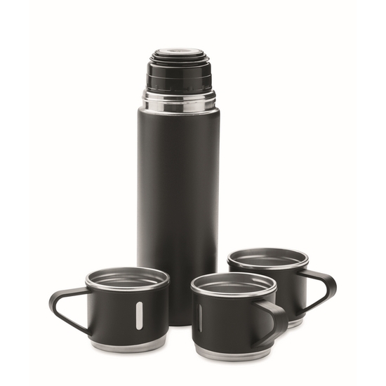 Flasche und Becher-Set 4tlg.
