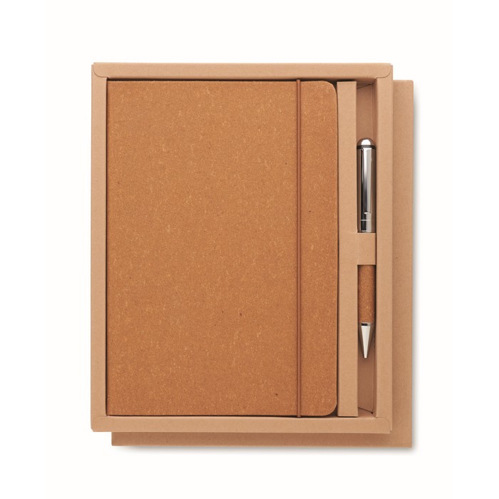Set mit Notizbuch