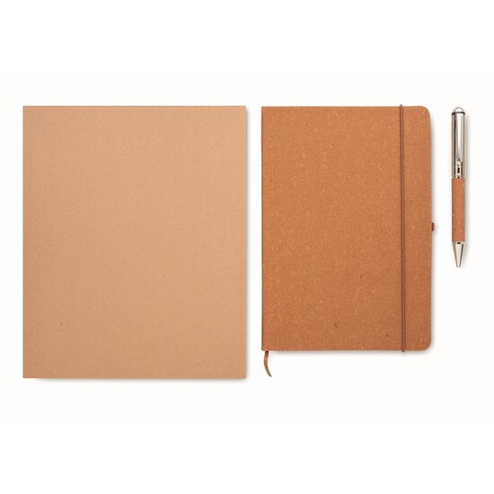 Set mit Notizbuch