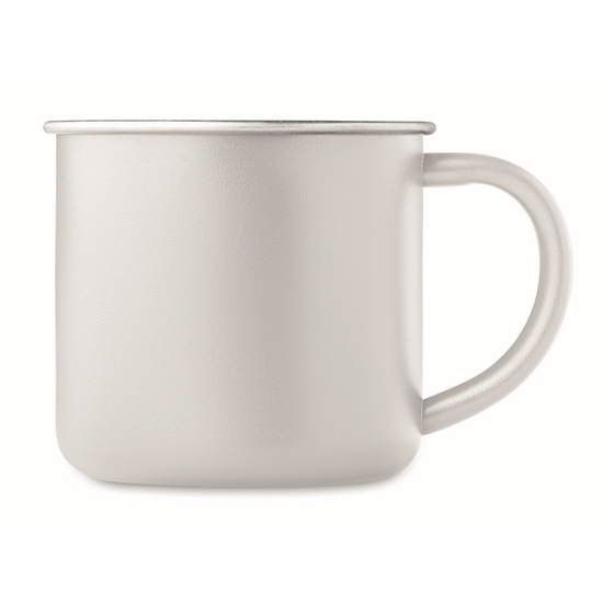 Becher recycelter Edelstahl