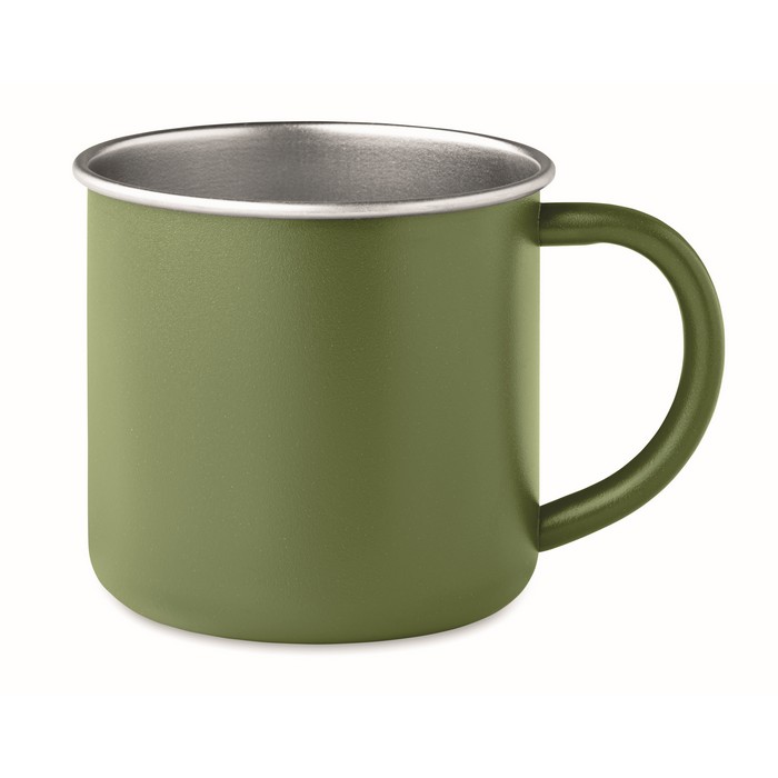 Becher recycelter Edelstahl