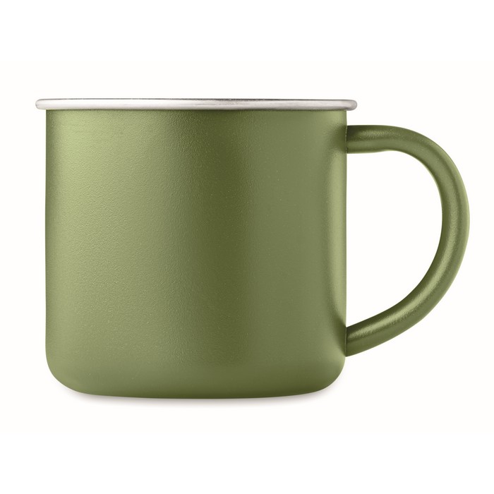 Becher recycelter Edelstahl