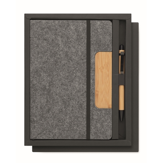 DIN A5 RPET Notizbuch-Set