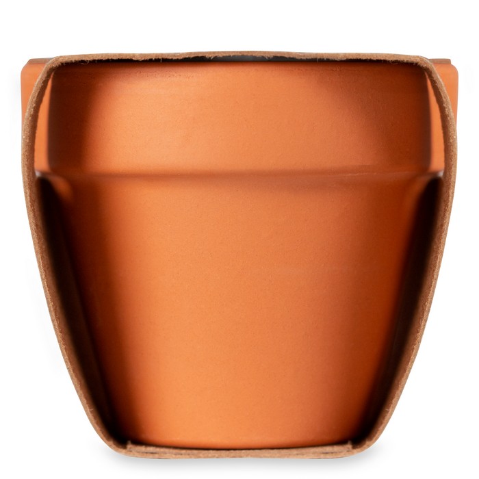 Terracotta-Topf Mohnblume