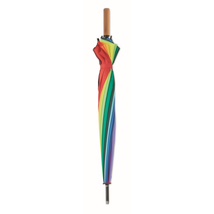 Regenschirm regenbogenfarbig