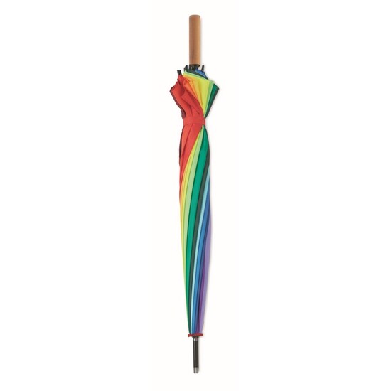 Regenschirm regenbogenfarbig