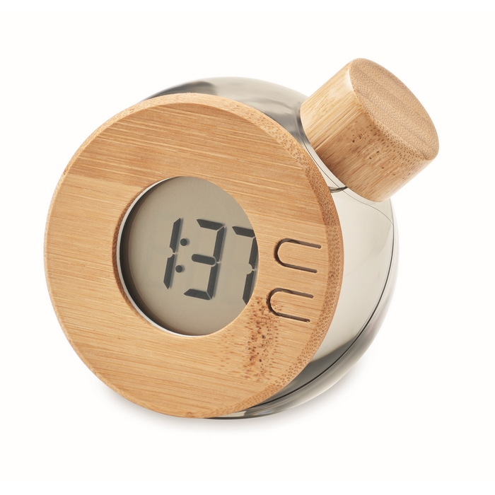 Wasserbetriebene LCD-Uhr