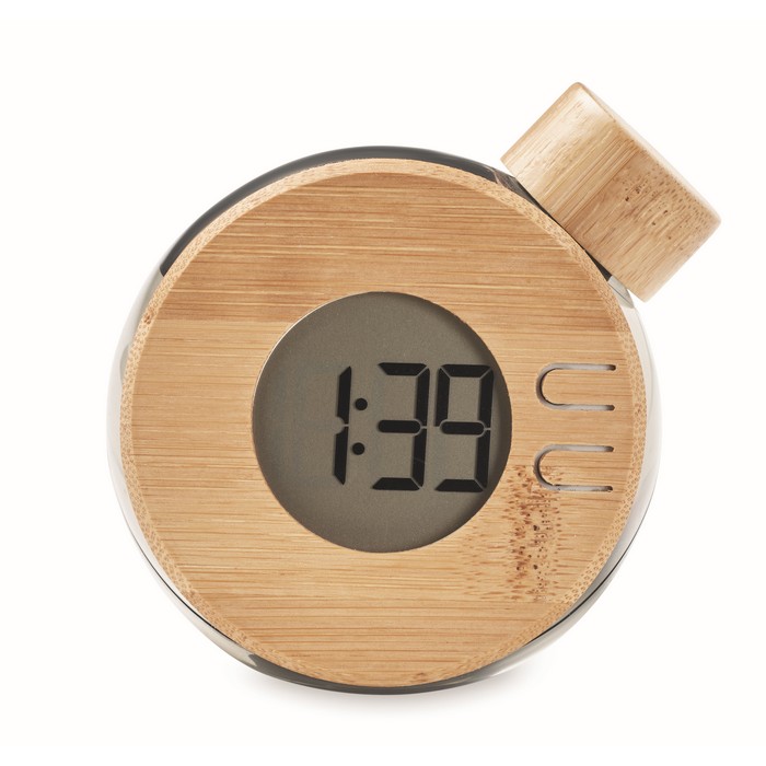 Wasserbetriebene LCD-Uhr