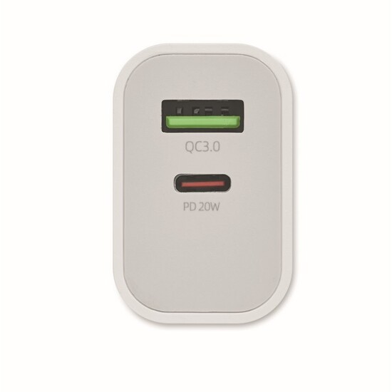 18W 2-Port USB-Ladegerät EU-Ste