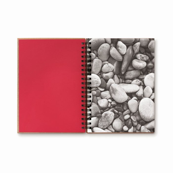 Mineralpapier Notizbuch