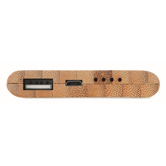 Powerbank 4000 mAh Bambus