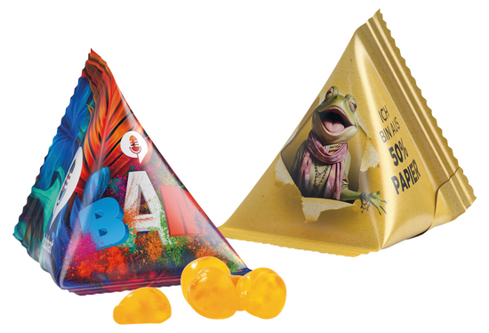 Tetraeder Vitamin Fruchtgummi