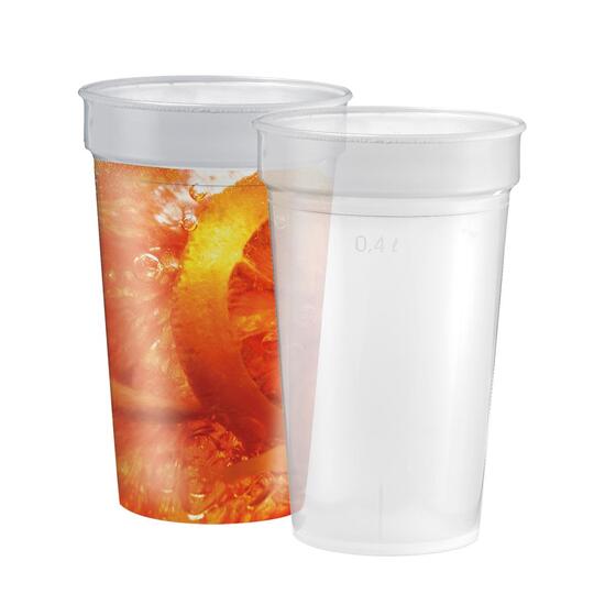 Trinkbecher "Pfand" 0,4 l