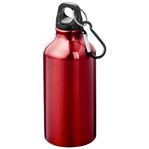 Oregon 400 ml Aluminium Trinkflasche mit Karabinerhaken