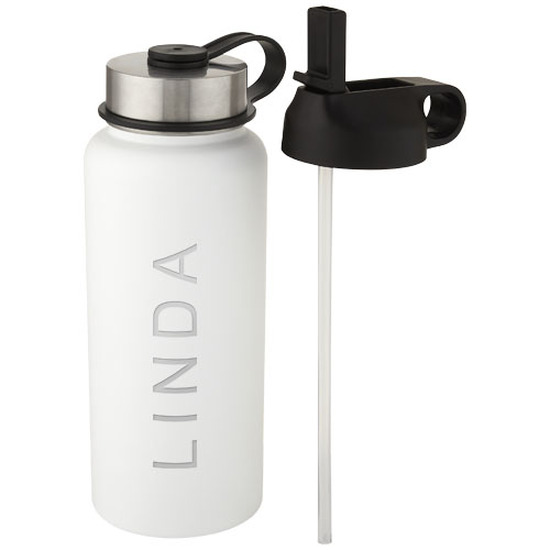 Supra 1 l Kupfer-Vakuum Isolierflasche mit 2 Deckeln