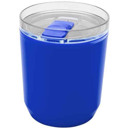 Hudson 180 ml doppelwandiger Becher aus recyceltem Kunststoff