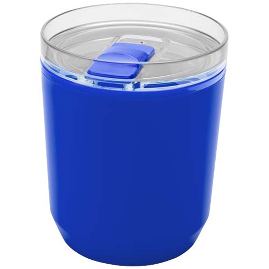 Hudson 180 ml doppelwandiger Becher aus recyceltem Kunststoff