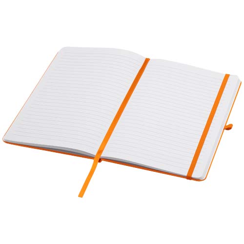 Teak A5 Hardcover Notizbuch, liniert, aus recyceltem Material
