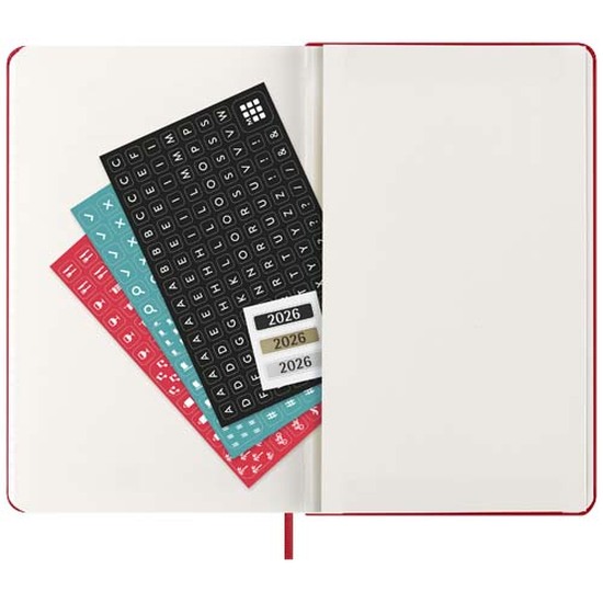 Moleskine Hardcover 12 Monate Wochenkalender L