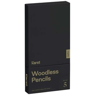 Karst® 5er-Pack 2B holzlose Graphitstifte