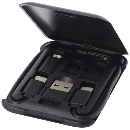 Savvy recyceltes modulares Ladekabel mit Telefonhalterung