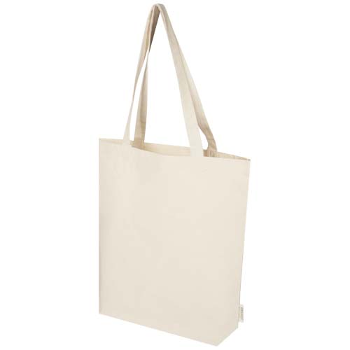 Orissa 180 g/m² Tragetasche mit tiefem Boden aus Bio-Baumwolle 11L