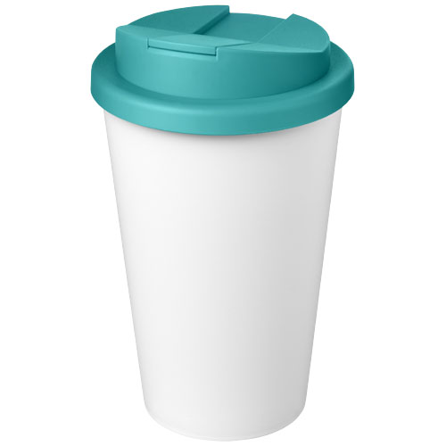 Americano® Eco 350 ml recycelter Becher mit auslaufsicherem Deckel