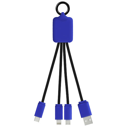 SCX.design C15 Quatro Ladekabel mit Leuchtlogo