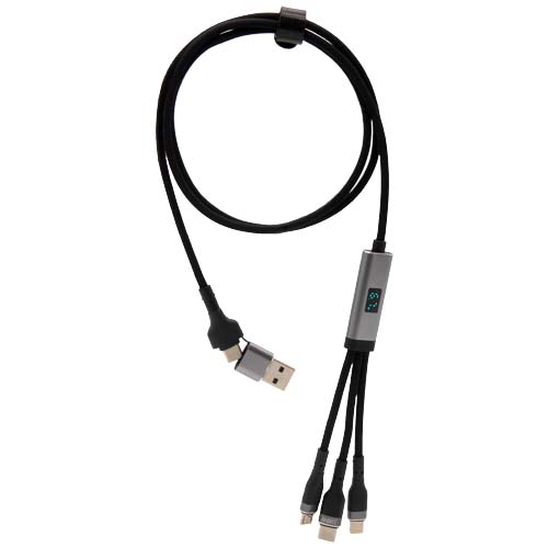 SCX.design C53 100W ultraschnelles 5-in-1 Ladekabel aus rPET