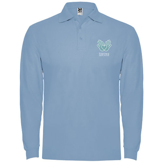 Estrella Langarm Poloshirt für Herren