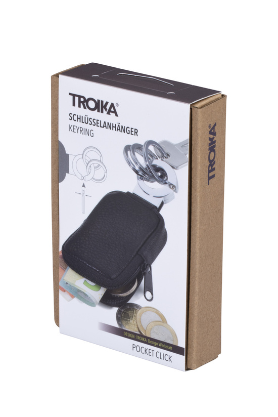 TROIKA Schlüsselanhänger POCKET CLICK