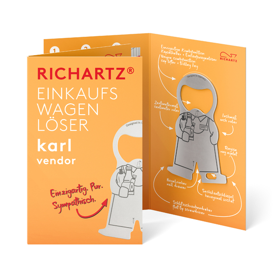 RICHARTZ® EINKAUFSWAGENLÖSER karl vendor