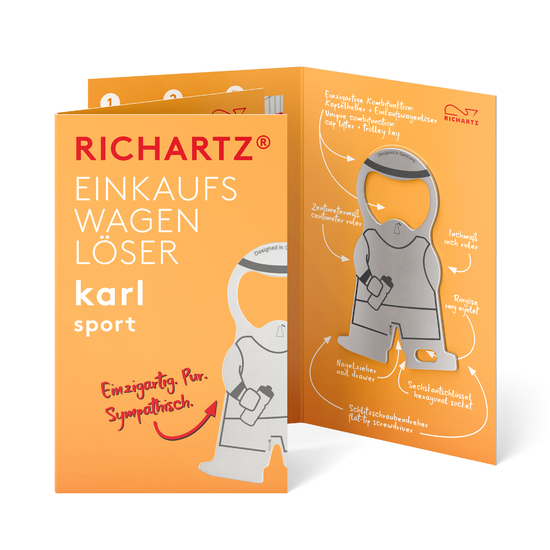 RICHARTZ® EINKAUFSWAGENLÖSER karl sport