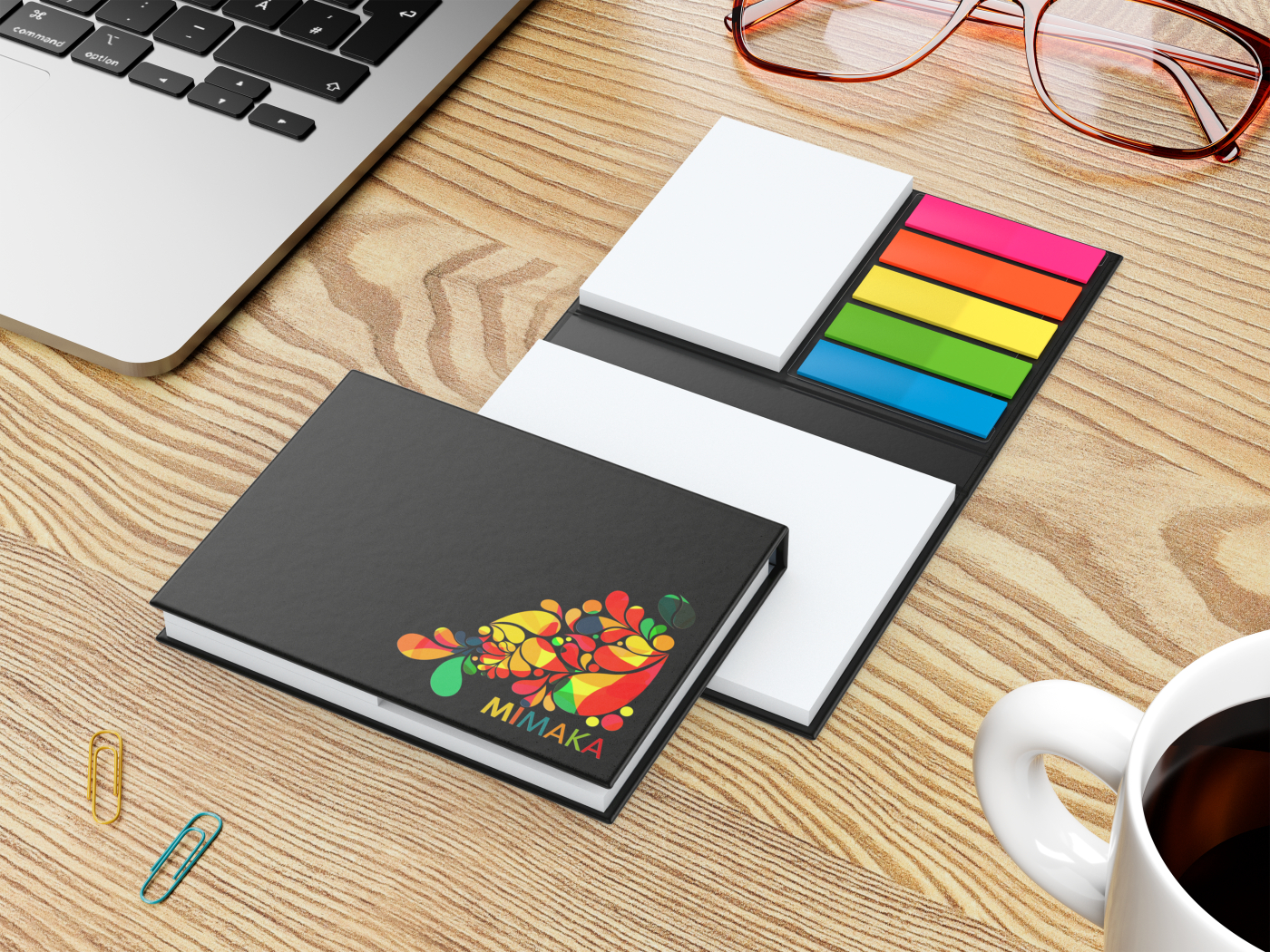 Haftnotiz-Set London White Bookcover Bestseller, 50/50 Blatt