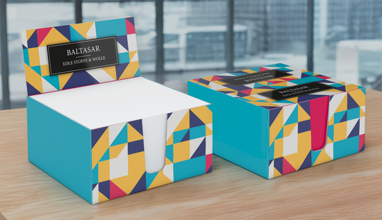 Notizzettel-Box Memo-Box Karton