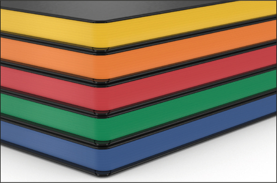 Notizbuch Color-Book Bestseller, A5, mittelblau