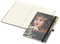 Notizbuch Match-Book Creme Bestseller, A4, Cover-Star, gloss-individuell, schwarz