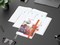 Wochenplaner Match-Hybrid White Bestseller, A5, Cover-Star matt-individuell, orange
