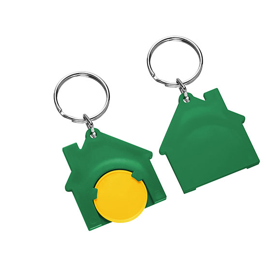 Chiphalter mit 1€-Chip "Haus"
