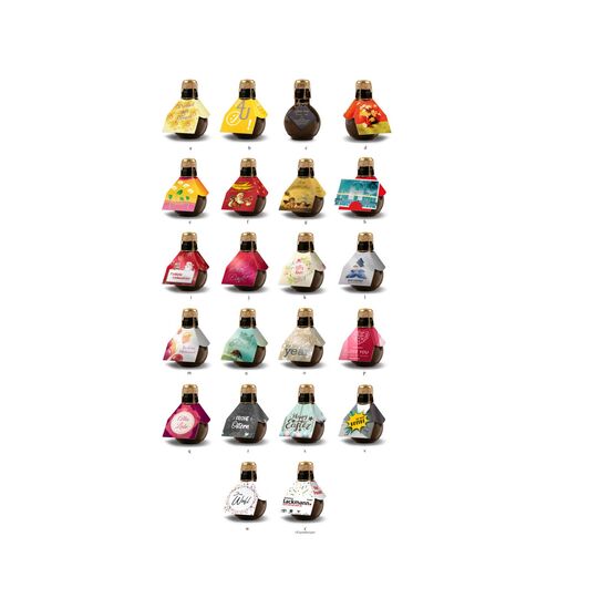 Kleinste Sektflasche der Welt Frohe Ostern, 125 ml 2K1540r