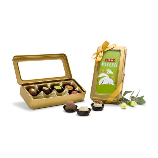 Geschenkartikel / Präsentartikel: Golddose Ostern 2K1667