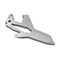 ROMINOX® Key Tool Airplane (18 Funktionen) Deutschland Fan Jubelverstärker 2K2107g