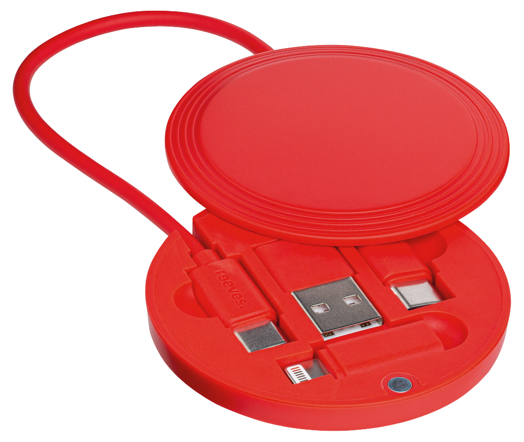 4-in-1 Ladekabel REEVES-CONVERTICS COLOR