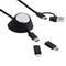 6-in-1 Ladekabel inkl. Kabelhalter REEVES-CONVERTICS DESKTOP