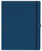 Notizbuch Style Large im Format 19x25cm, Inhalt blanco, Einband Fancy in der Farbe Royal Blue