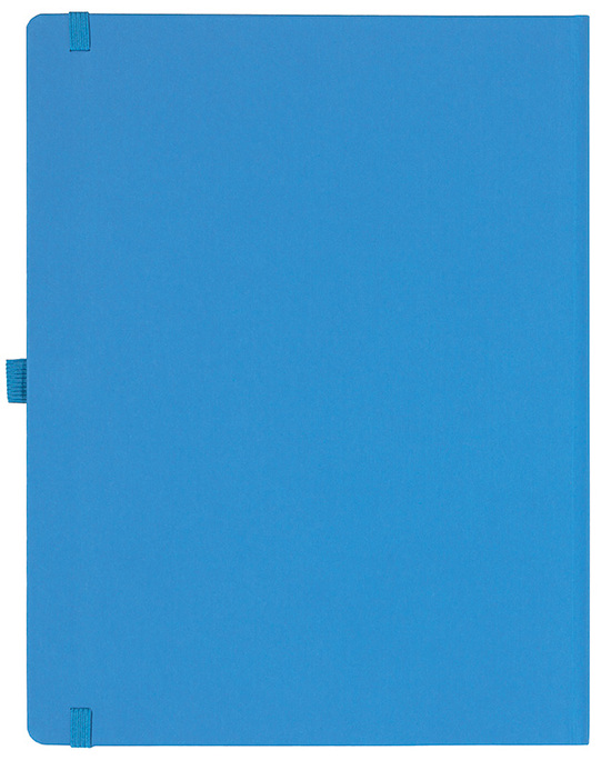 Notizbuch Style Large im Format 19x25cm, Inhalt kariert, Einband Fancy in der Farbe China Blue