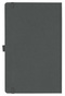 Notizbuch Style Medium im Format 13x21cm, Inhalt blanco, Einband Fancy in der Farbe Graphite