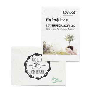 Samenpapier DIN A7 - Thymian, Druck 4/4-c